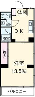富士和マンション【2階】の間取り