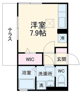アセットさち【1階】の間取り