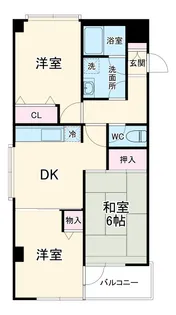 ヴィラKM【1階】の間取り