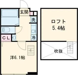 グランクオール綾瀬南【3階】の間取り