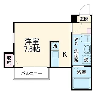 アットリラ南行徳【2階】の間取り