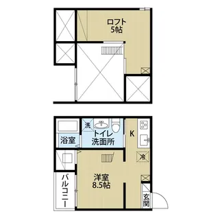 M’s story【2階】の間取り