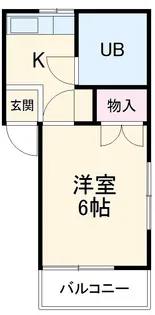 シティシャトレ中野Ⅱ【202号室】の間取り