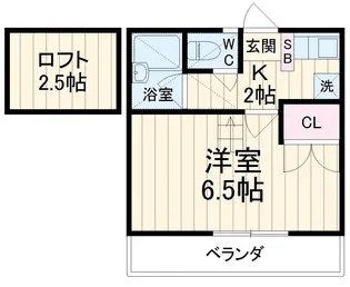 アイランドA【2階】の間取り
