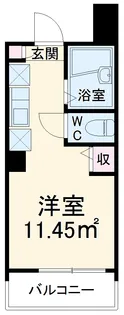 メルディア津田沼【3階】の間取り