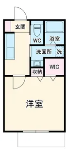 エルミオーレ小鹿【101号室】の間取り