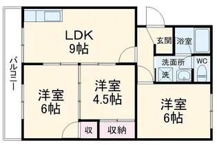 栁田マンション【3階】の間取り