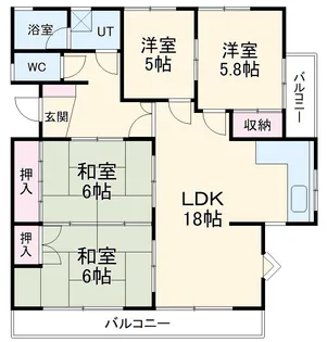 ビラ・デ・シーマ【3階】の間取り