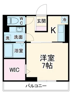 ルミールおおたか【2階】の間取り