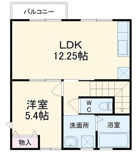 プリジェール馬塚【2階】の間取り