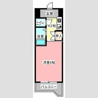 オスカーマンション【504号室】の間取り