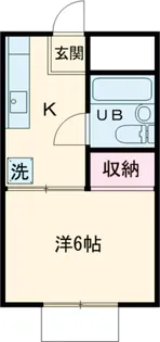 ドミールK【2階】の間取り