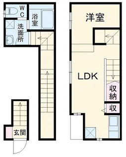 RadIAnce瑞穂公園【203号室】の間取り