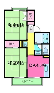 レーヴ・ボワ【B101号室】の間取り