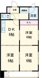 コーポナニワ【3階】の間取り