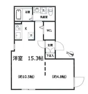 Branche中野本町【2階】の間取り