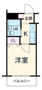 アヴァンティ弐番館【3階】の間取り