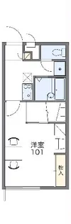 レオパレスGJ【1階】の間取り