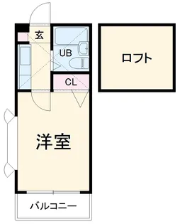 プルミエ弐番館【2階】の間取り