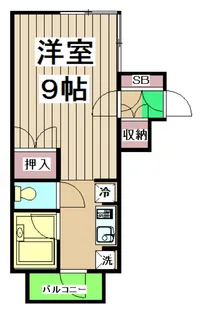 Graffity Matsui【203号室】の間取り