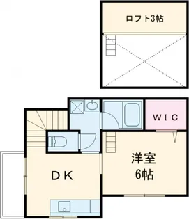 三高・ヴィラ成増【2階】の間取り