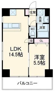 アークシティ松戸【3階】の間取り