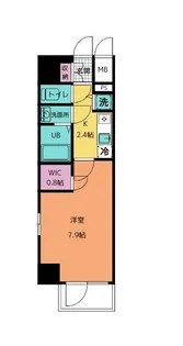 エスリード名城公園プライム【2階】の間取り