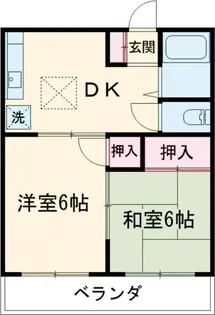 サングリーンハイツ【103号室】の間取り