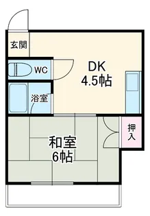 レヴァンテ岐阜【202号室】の間取り
