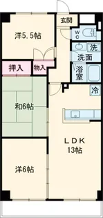 Requie上桂【306号室】の間取り