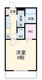 ルフレS【1階】の間取り