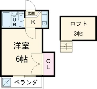 クラシック犬山【1階】の間取り