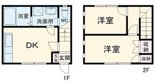 アムール大谷【1階】の間取り