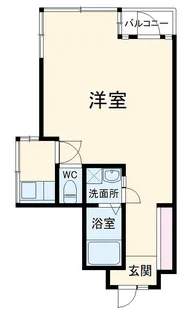 ストーク伊勢佐木五番館【306号室】の間取り