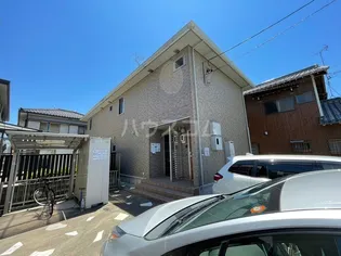 岐阜県岐阜市下鵜飼【アパート】の外観