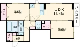 MAISON DES ANGES(メゾン デ ザンジュ)【1階】の間取り