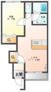 LIEBE(リーベ)【1階】の間取り