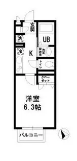 フォレストメゾン金沢文庫【1階】の間取り