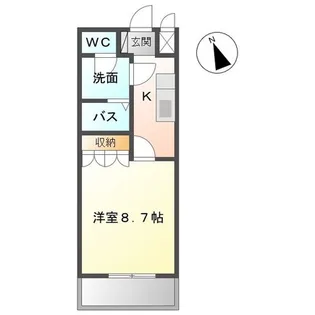 そよ風【1階】の間取り