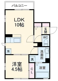 Muse Fort【3階】の間取り
