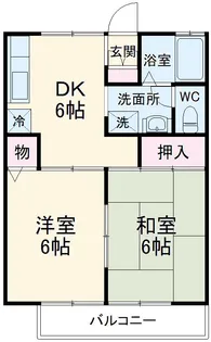 コンフォール【1階】の間取り