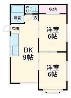 タミーハイツ第2【1階】の間取り