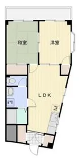 ハピネスハイツ【3階】の間取り