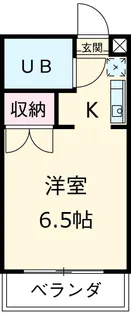 コーポオアシス【2階】の間取り