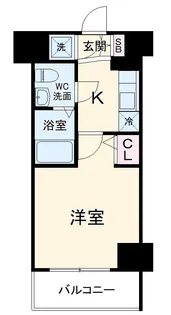 レグゼ梶ヶ谷【2階】の間取り