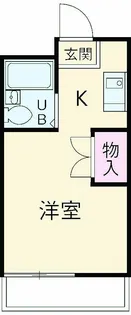 パラシオン町田【204号室】の間取り