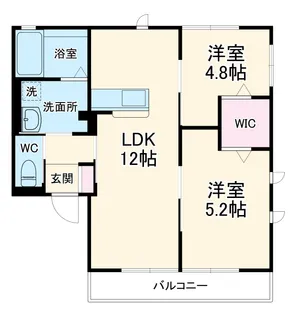 パークヒル【1階】の間取り