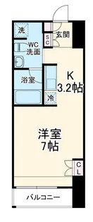リブシス浦和【4階】の間取り