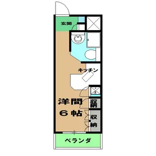 ラ・パルフェ・ド・ルミナス【2階】の間取り