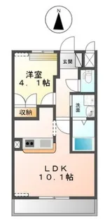 メルヴェーユ【2階】の間取り